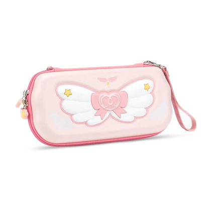 Geekshare Switch Carrying Case for Nintendo Switch/Oled,Portable Switch Case, Slim Hardshell Travel Carrying Case Fit Switch Console & Game Accessories - Star Wings Series