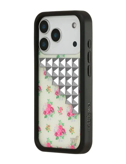 Wildflower Cases - Vintage Floral Stud, Limited Edition Iphone Case | Durable Protection Protective Smartphone Cover Cute Trendy