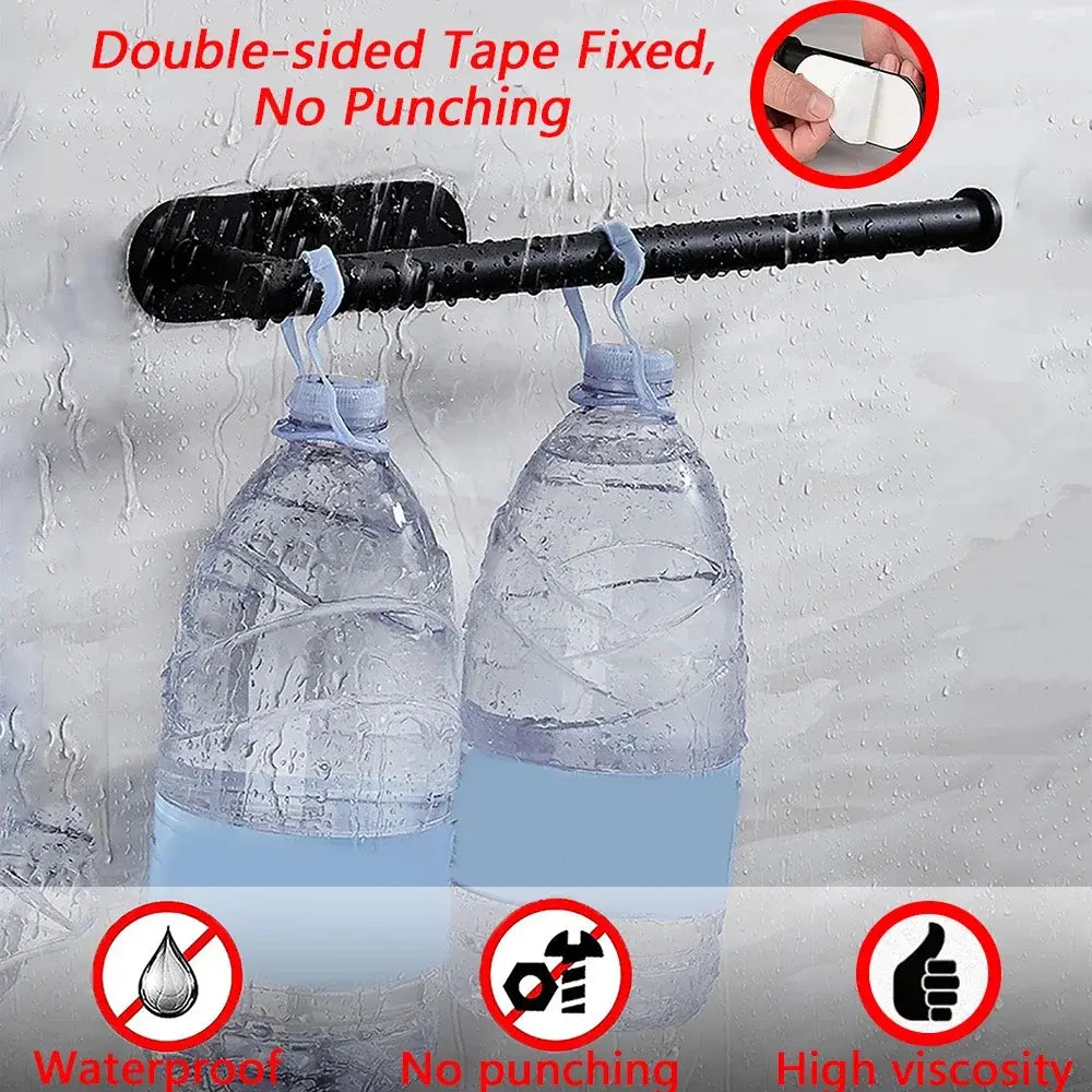 Paper Towel Holder——Easy-Install Toilet Paper Holder Self-Adhesive No-Drill Wall Mounted Stainless Steel Paper Roll Holder for Bathroom & Kitchen
